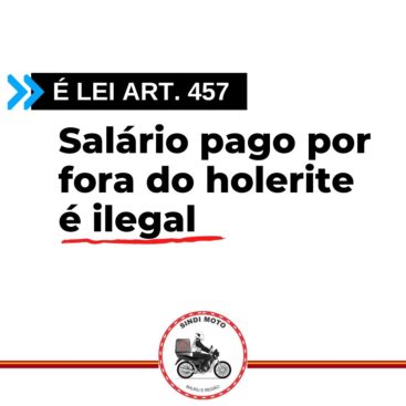 Salário pago por fora do holerite é ilegal