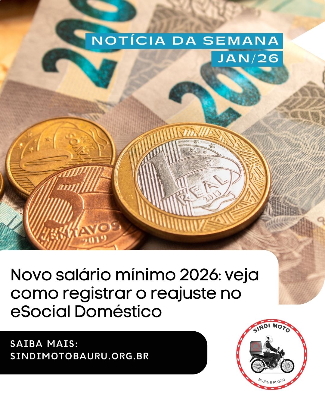 Novo salário mínimo 2026